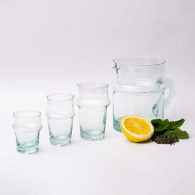 carrafe et Verres Beldi