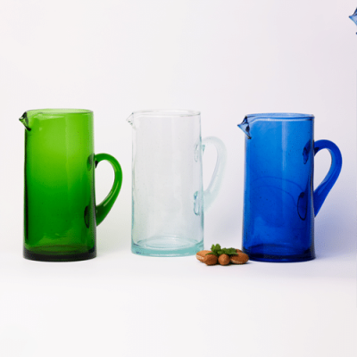 Carrafe Artisanal Maroc 3 couleurs